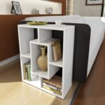 Βοηθητικό τραπέζι Voi άσπρη μελαμίνη 51 4x22x63 6cm ed5014