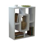 Βοηθητικό τραπέζι Voi άσπρη μελαμίνη 51 4x22x63 6cm ed5014 - Image 3