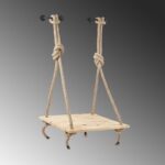 Ραφιέρα Kom δρυς ξύλο μέταλλο 60x55x90εκ ed5057 - Image 3