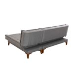 Γωνιακός καναπές Santo γκρι 225x85x86cm ed5063 - Image 4