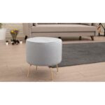 Σκαμπό Octo γκρί μεταλλικά πόδια 40x40x40εκ ed5071