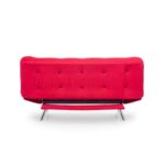 Καναπές κρεβάτι τριθέσιος Misa κόκκινο 198x100x104cm ed5088 - Image 4