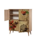 Έπιπλο εισόδου παπουτσοθήκη Mente 95x36x111cm μελαμίνη ed5106 - Image 4