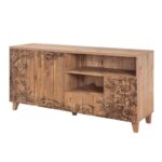 Έπιπλο τηλεόρασης Marea 160x45x65cm atlantic pine ed5107 - Image 5
