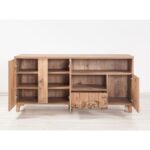 Έπιπλο τηλεόρασης Marea 160x45x65cm atlantic pine ed5107 - Image 4