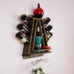 Ράφι κουζίνας Raf σκούρο δρυς ξύλο 57x18x58εκ ed5112 - Image 5