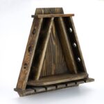 Ράφι κουζίνας Raf σκούρο δρυς ξύλο 57x18x58εκ ed5112 - Image 2