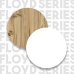 Έπιπλο TV Bicolore oak λευκό χρώμα 160x37 3x38 7cm ed512 - Image 4