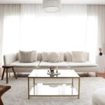 Τραπέζι σαλονιού Astro μεταλλικός σκελετός χρυσό επιφάνεια γυαλί 90x60x40εκ ed513 - Image 5