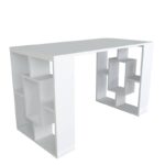 Γραφείο Tania λευκό 120x60x73 8cm μελαμίνη ed5141 - Image 3