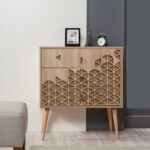 Συρταριέρα Trio μελαμίνη 80x40x90cm ed5148