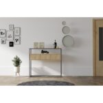 Κονσόλα Garda Sapphire χρώμα 90x34x70cm μελαμίνη ed5161 - Image 5