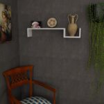 Ραφιέρα Happy άσπρο μελαμίνη 87 5x14 5x14 5εκ ed5174 - Image 5