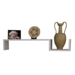 Ραφιέρα Happy άσπρο μελαμίνη 87 5x14 5x14 5εκ ed5174 - Image 4