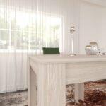 Τραπέζι Single 90x80x78cm μελαμίνη oak ed5175 - Image 4