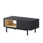 Τραπεζάκι σαλονιού Bigio ανθρακί μελαμίνη 90x40x45cm ed5219 - Image 3