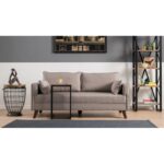 Καναπές διθέσιος Buono κρεμ 177x81x85cm ed522