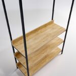 Ντουλάπα Trend δρυς μελαμίνη 100x40x180εκ ed525 - Image 5