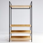 Ντουλάπα Trend δρυς μελαμίνη 100x40x180εκ ed525 - Image 3