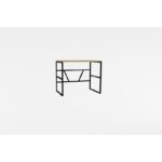 Γραφείο Moon μελαμίνη Sapphire Oak χρώμα 90x74x60cm ed5278 - Image 3