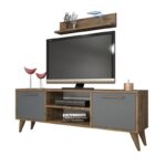 Έπιπλο τηλεόρασης Sinfonia 138x29 5x48 6cm μελαμίνη ed5335 - Image 3