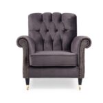 Πολυθρόνα Londres 91x93x90cm ξύλο ed5337 - Image 2