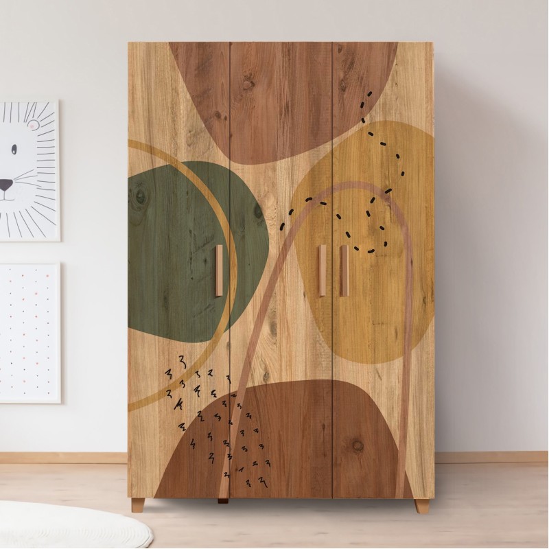 5359_0-800x800 Ντουλάπα Sapere μελαμίνη 120x48x189cm Atlantic Pine ed5359 - Image 1