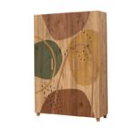 Ντουλάπα Sapere μελαμίνη 120x48x189cm Atlantic Pine ed5359 - Image 4