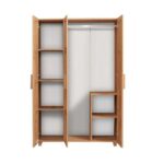 Ντουλάπα Sapere μελαμίνη 120x48x189cm Atlantic Pine ed5359 - Image 3