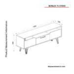 Έπιπλο TV Franco 150x35x55 6cm ed5366 - Image 2