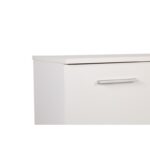 Έπιπλο εισόδου ντουλάπι Sesami άσπρη μελαμίνη 108x35cm ed536 - Image 5