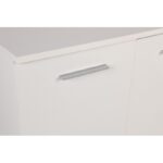 Έπιπλο εισόδου ντουλάπι Sesami άσπρη μελαμίνη 108x35cm ed536 - Image 4