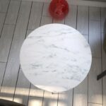 Βοηθητικό τραπέζι Sandalf ασπρόμαυρο χρώμα μελαμίνη 40x44cm ed5424 - Image 5