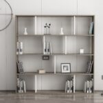 Βιβλιοθήκη Hodbi βένγκε άσπρο μελαμίνη 145 2x25x145εκ ed5457 - Image 4