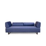 Siena τριθέσιος καναπές με τραπεζάκι Ύφασμα μπλε 220x90x80cm ed5461 - Image 5