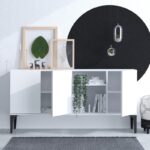 Μπουφέ Albedino λευκό μελαμίνης 120X40X80cm  ed5489 - Image 4