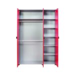 Ντουλάπα Race Cup κόκκινο μελαμίνη 135x54x198εκ ed5494 - Image 4