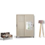 Ντουλάπα ρούχων Pasific 120x60x216cm oak μελαμίνη ed5574