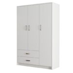 Ντουλάπα Grande άσπρο μελαμίνη 120x48x181 8εκ ed5609 - Image 3