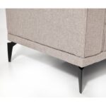 Γωνιακός καναπές Livello κρεμ 250x160x85cm ed5650 - Image 2