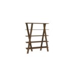 Βιβλιοθήκη Conde καρυδί μελαμίνη 120x25x150εκ ed5685 - Image 3