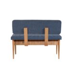 Σκαμπό Vina atlantic pine σκούρο μπλέ μελαμίνη βελούδο 110x46x85εκ ed5697 - Image 3