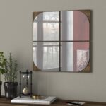 Καθρέφτης Luna μελαμίνη 25x25cm ed5710 - Image 5