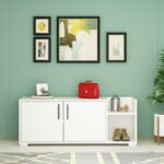 Έπιπλο εισόδου Sunrise άσπρο μελαμίνη 110x35x49 8εκ ed5744