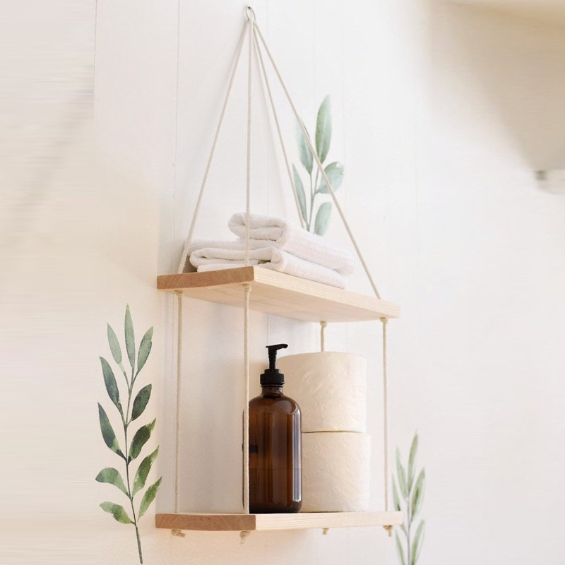 5759_0-800x800 Ραφιέρα Raf καρυδί ξύλο 40x2x14εκ ed5759 - Image 1