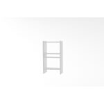 Ραφιέρα Pera άσπρο χρώμα μελαμίνη 52 4x22x90cm ed5776 - Image 4