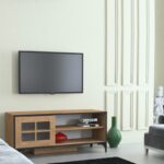 ΄΄Έπιπλο τηλεόρασης Revival oak 125x42x54cm μελαμίνη ed5780 - Image 5