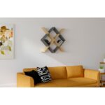 Ραφιέρα Semo Sapphire ανθρακί μελαμίνη 79x19 6x79εκ ed5807