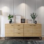 Μπουφέ Porta 180x45x80cm μελαμίνη ed5809