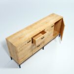 Μπουφέ Porta 180x45x80cm μελαμίνη ed5809 - Image 4